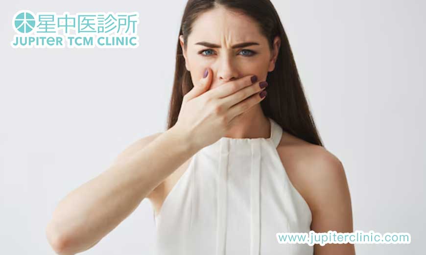 口臭難堪？中醫「健脾清胃」針灸，調理腸胃濕熱，從根源消除異味，自信開口談笑！
